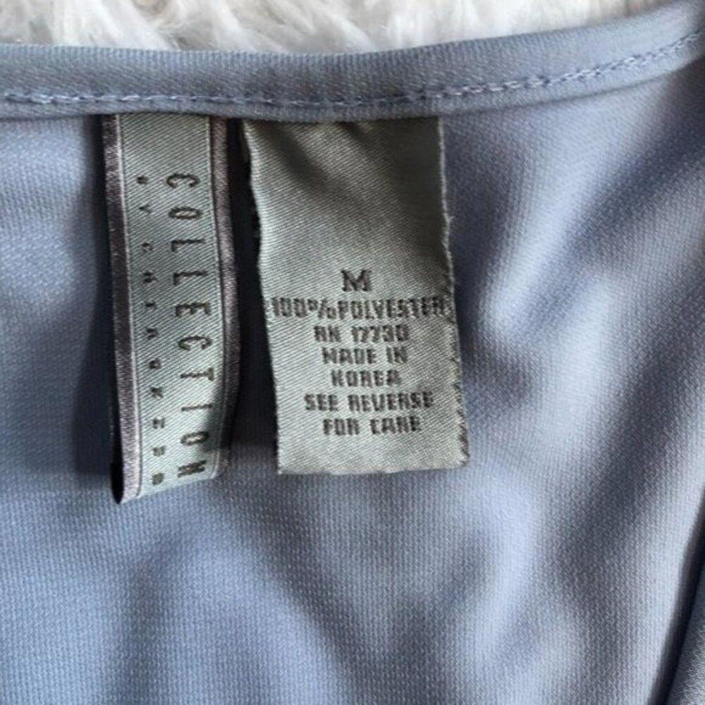 Light Blue Long Sleeve Cover Up w/Single Clasp - Size M - Picture 5 of 6